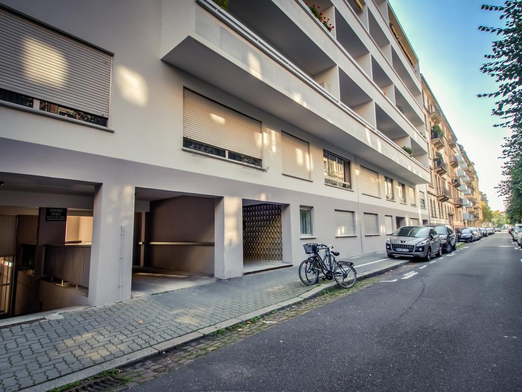 Ferienwohnung Aux Bons Amis - Parlement/Orangerie Straßburg Exterior foto